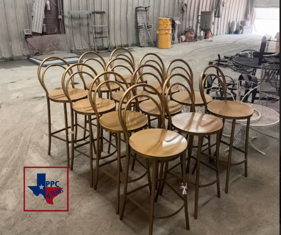 Powder and Protective Coating Texas - Golden Chairs